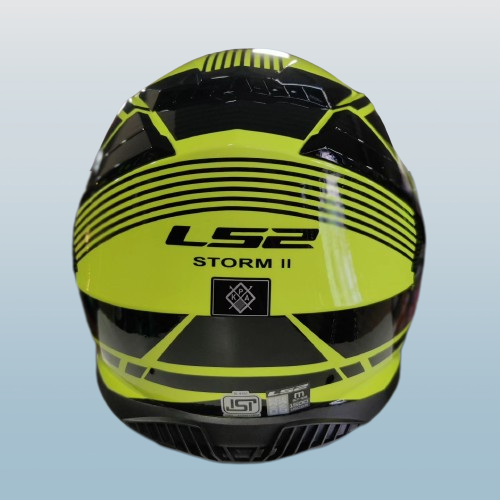 LS2 FF800 Storm 2 Dodger Helmet - Black Hi-Viz Yellow
