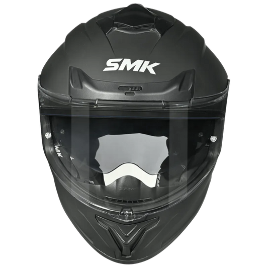 SMK TYPHOON SOLID HELMET - MA200 MATT BLACK