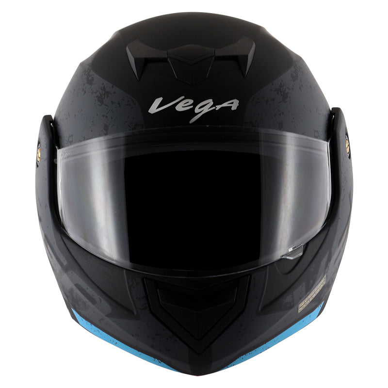 Vega Crux DX Victor Helmet - Dull Black Grey