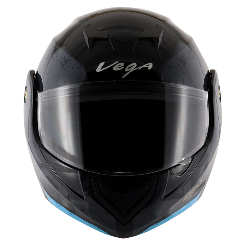 Vega Crux DX Victor Helmet - Black Grey