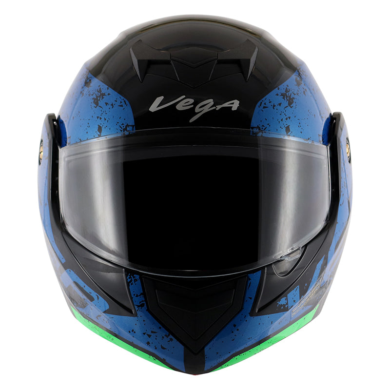 Vega Crux DX Victor Helmet - Black Blue
