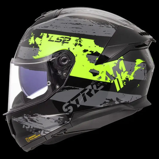 LS2 FF320 Stream II Noisy Helmet - Yellow Black