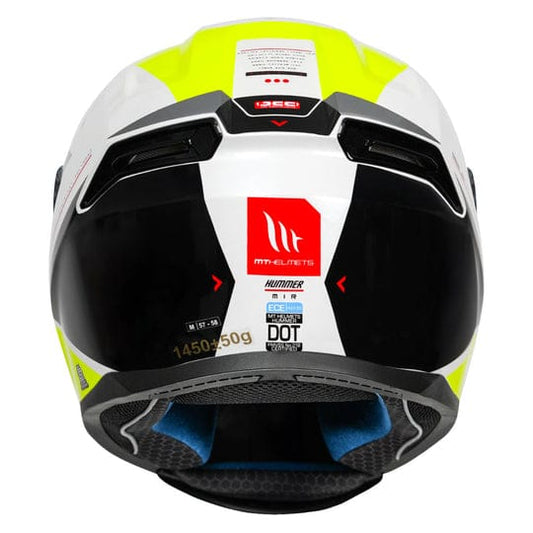 MT HUMMER MIR HELMET - Gloss Yellow