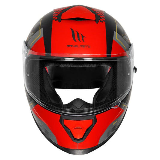 MT THUNDER3 PRO ISLE OF MAN HELMET - Matt Red