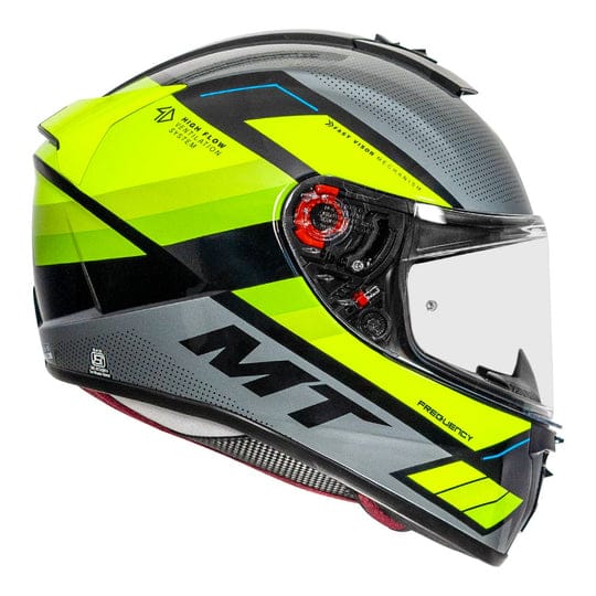 MT BLADE 2SV FREQUENCY HELMET - Fluorescent Yellow