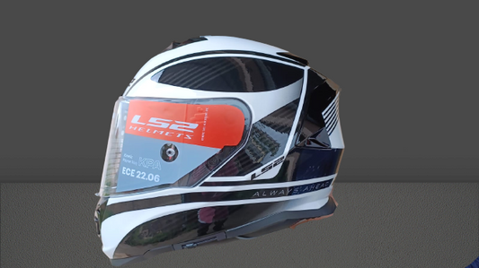 LS2 FF800 Storm 2 Dodger Helmet - Black White