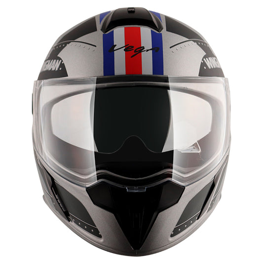 Vega Ryker DV Wingman Helmet - Dull cool grey black