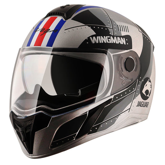 Vega Ryker DV Wingman Helmet - Dull cool grey black