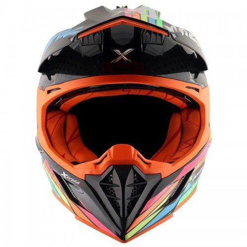 AXOR X-CROSS X2 HELMET - BLACK GREY
