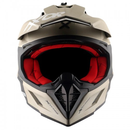AXOR X-CROSS HELMET - NICKLE RED