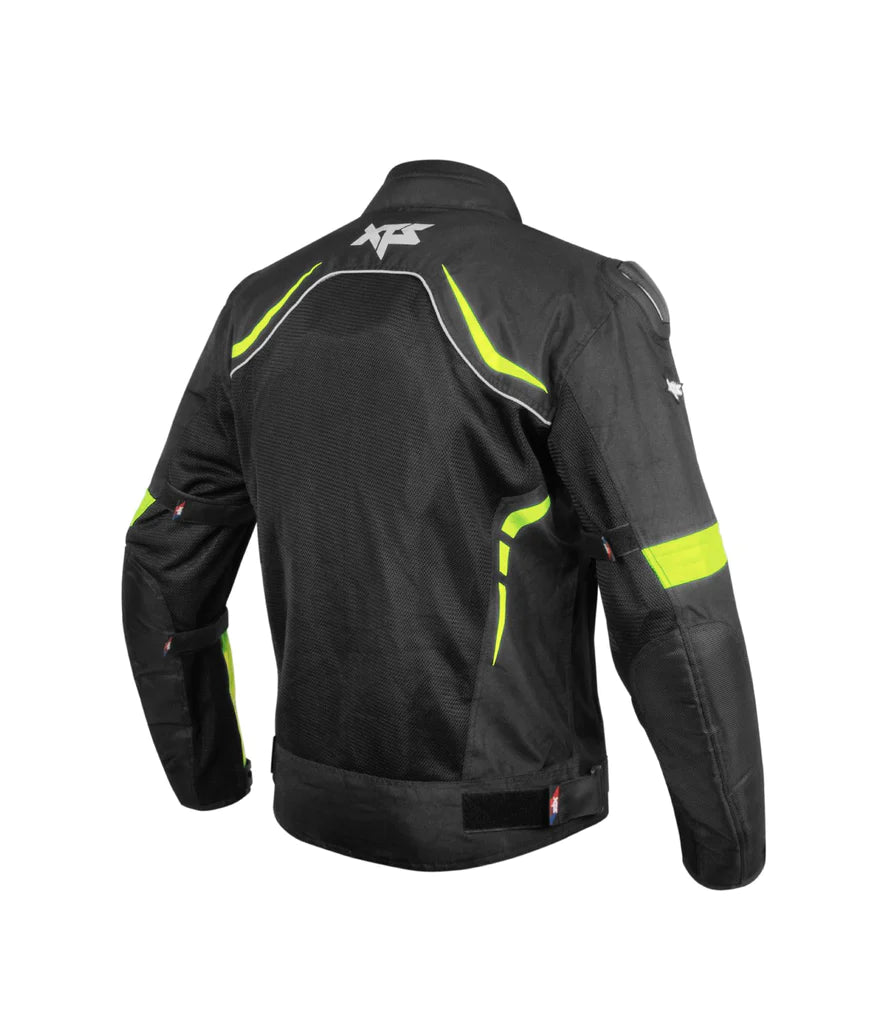 XTS Dynamo Jacket - Black Hi-Viz Green