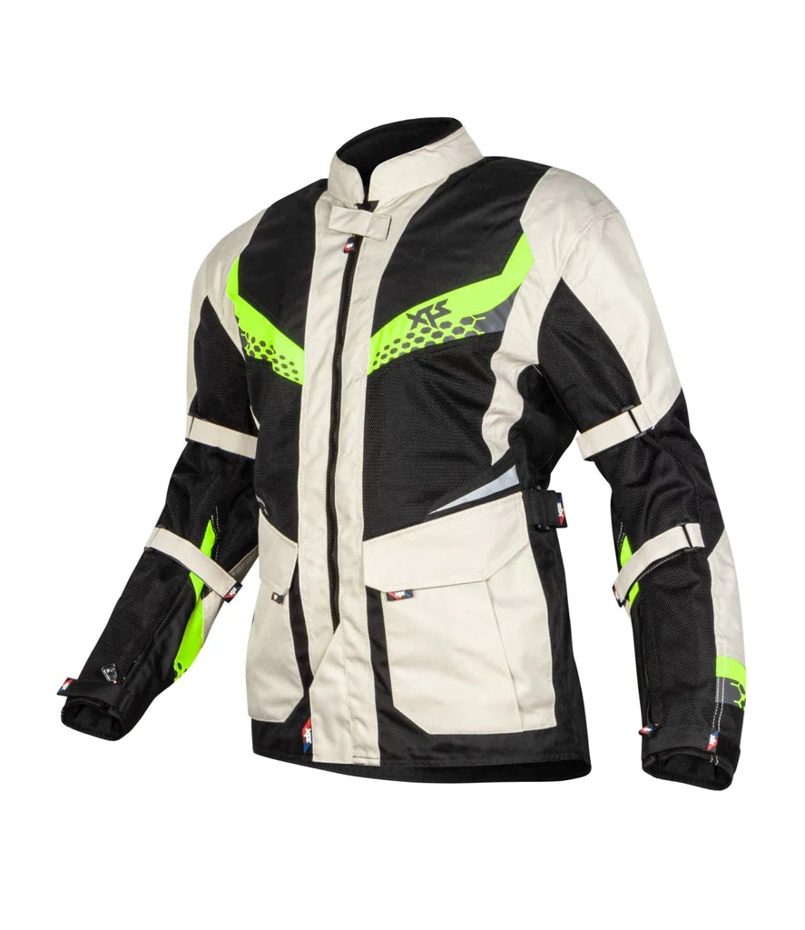 XTS Endo Touring Jacket Off White Fluro - Main Image