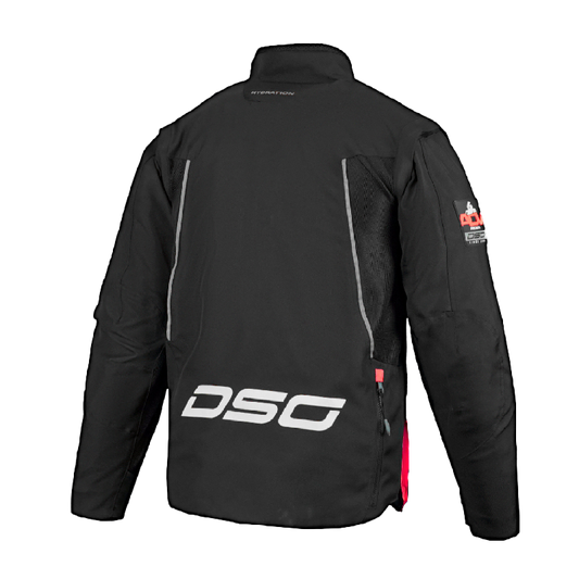 DSG Adv Riding Jacket Black Red