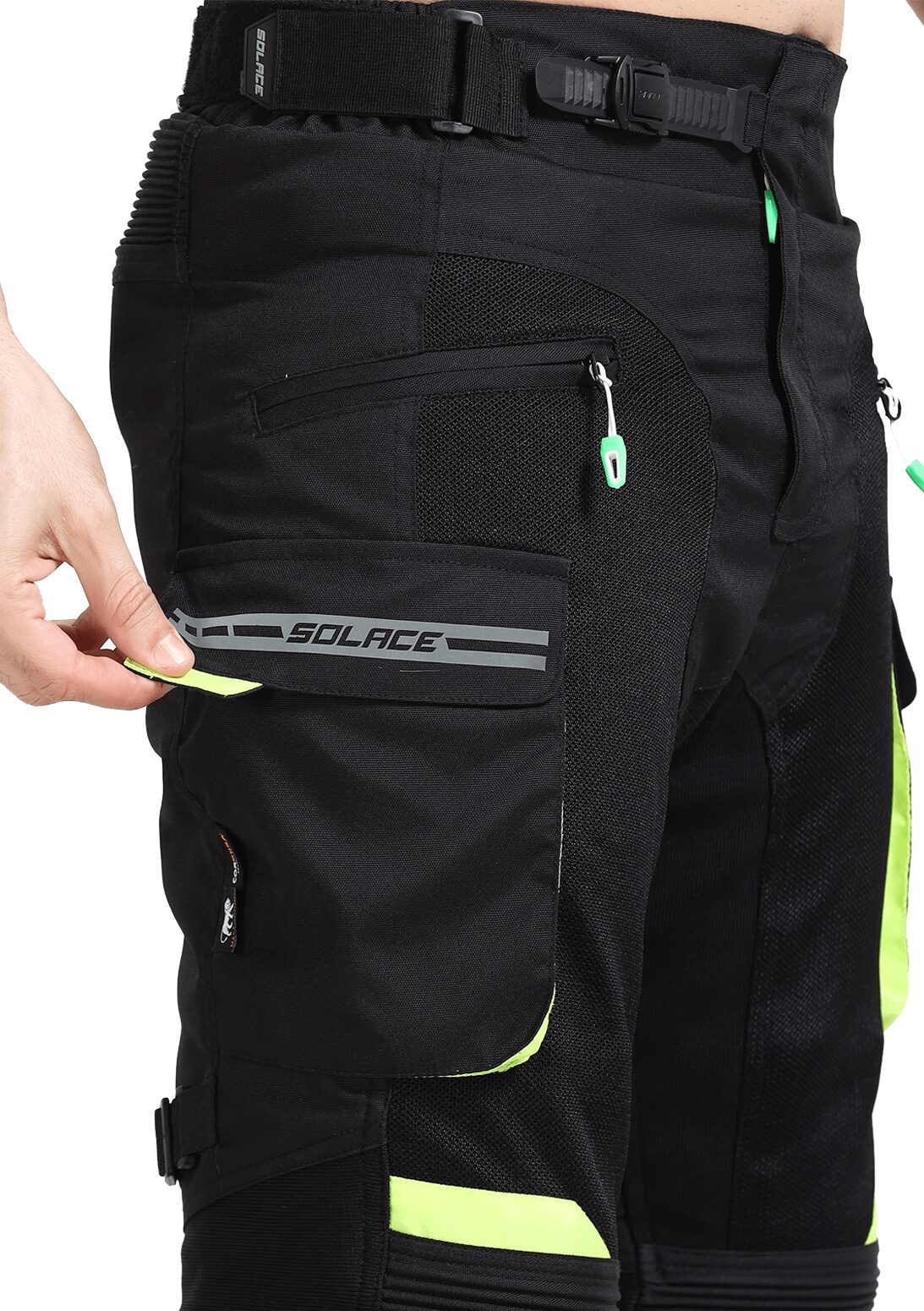 SOLACE COOLPRO V3T.0 Mesh Pant - Black Neon