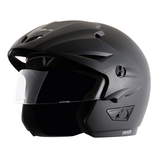 Vega Cruiser WP Helmet - Dull Black