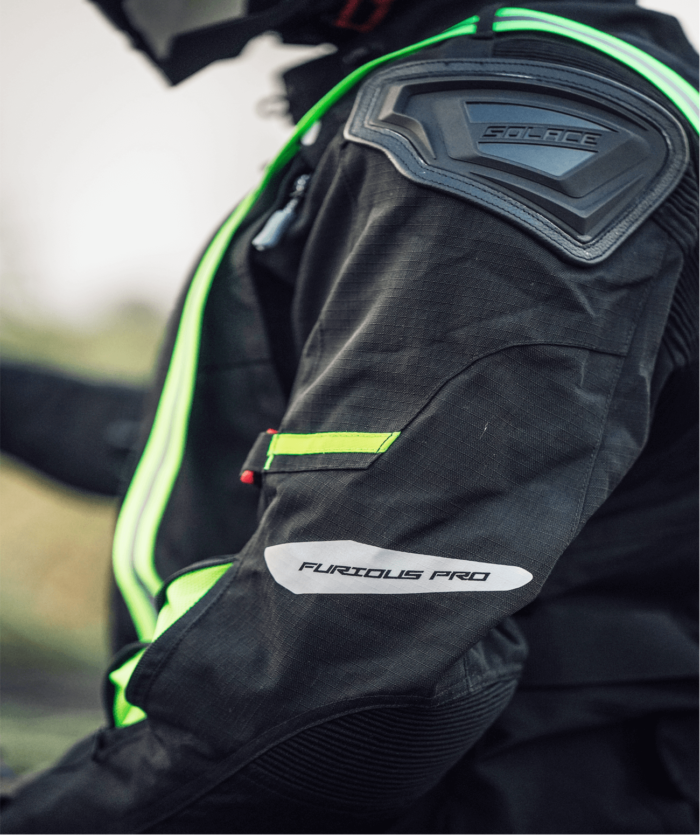 SOLACE FURIOS PRO TOURING JACKET-BLACK