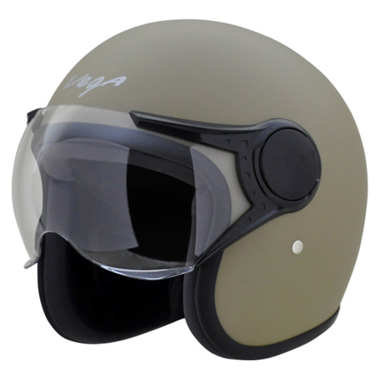 Vega Jet W Visor Hemet - Dull Desert Storm