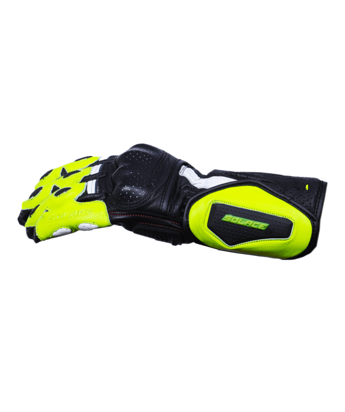 SOLACE OUTLAW STR GLOVES -HI VIZ POP