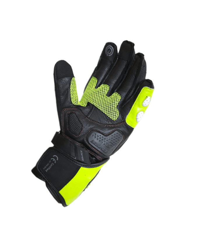 SOLACE OUTLAW STR GLOVES -HI VIZ POP