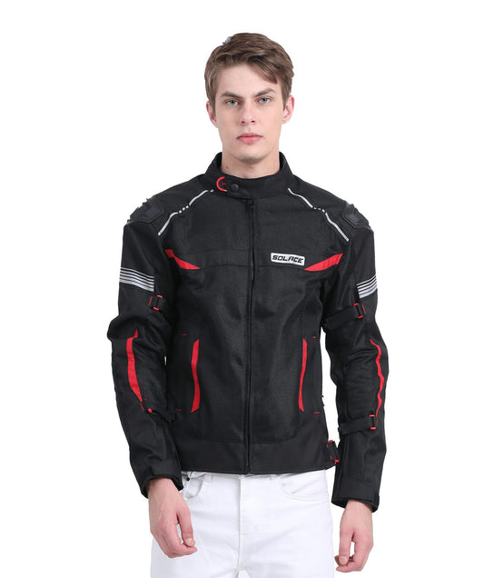SOLACE RAMBLE Jacket 2.0 - Black Red