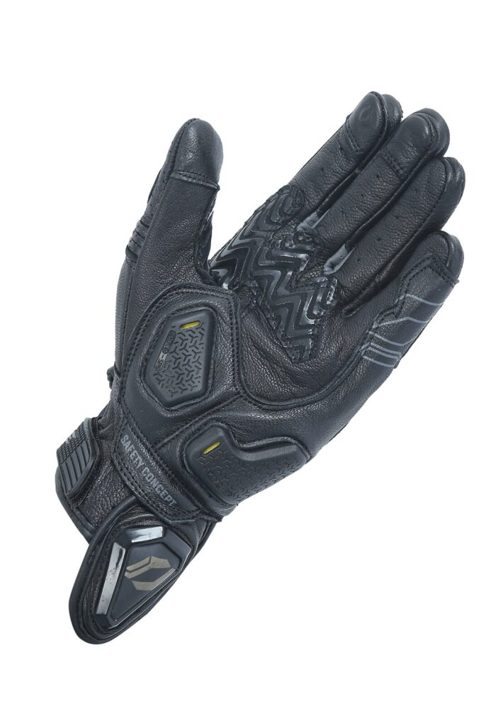 SOLACE Hobo Semi-Gauntlet Gloves - Black