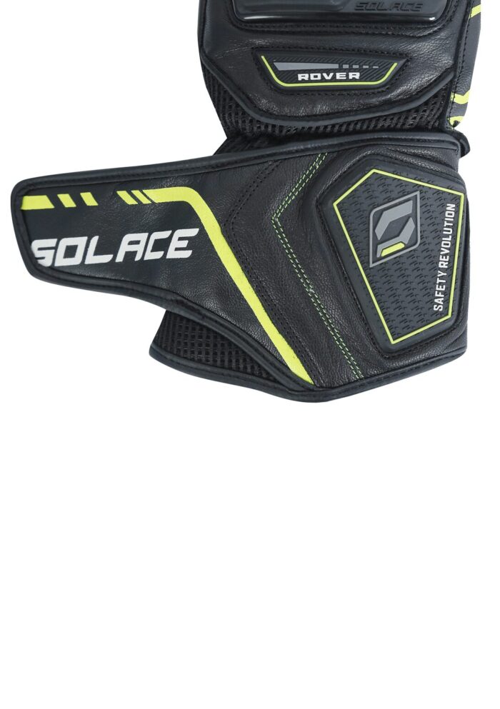 SOLACE Rover Long Gloves - Black Neon