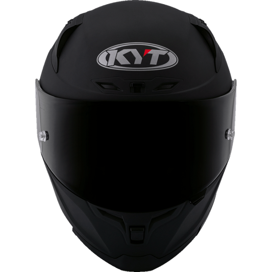 KYT Striker 2V Plain Helmet - Matt Black
