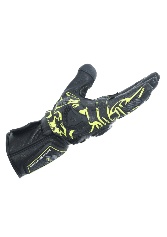 SOLACE Rover Long Gloves - Black Neon
