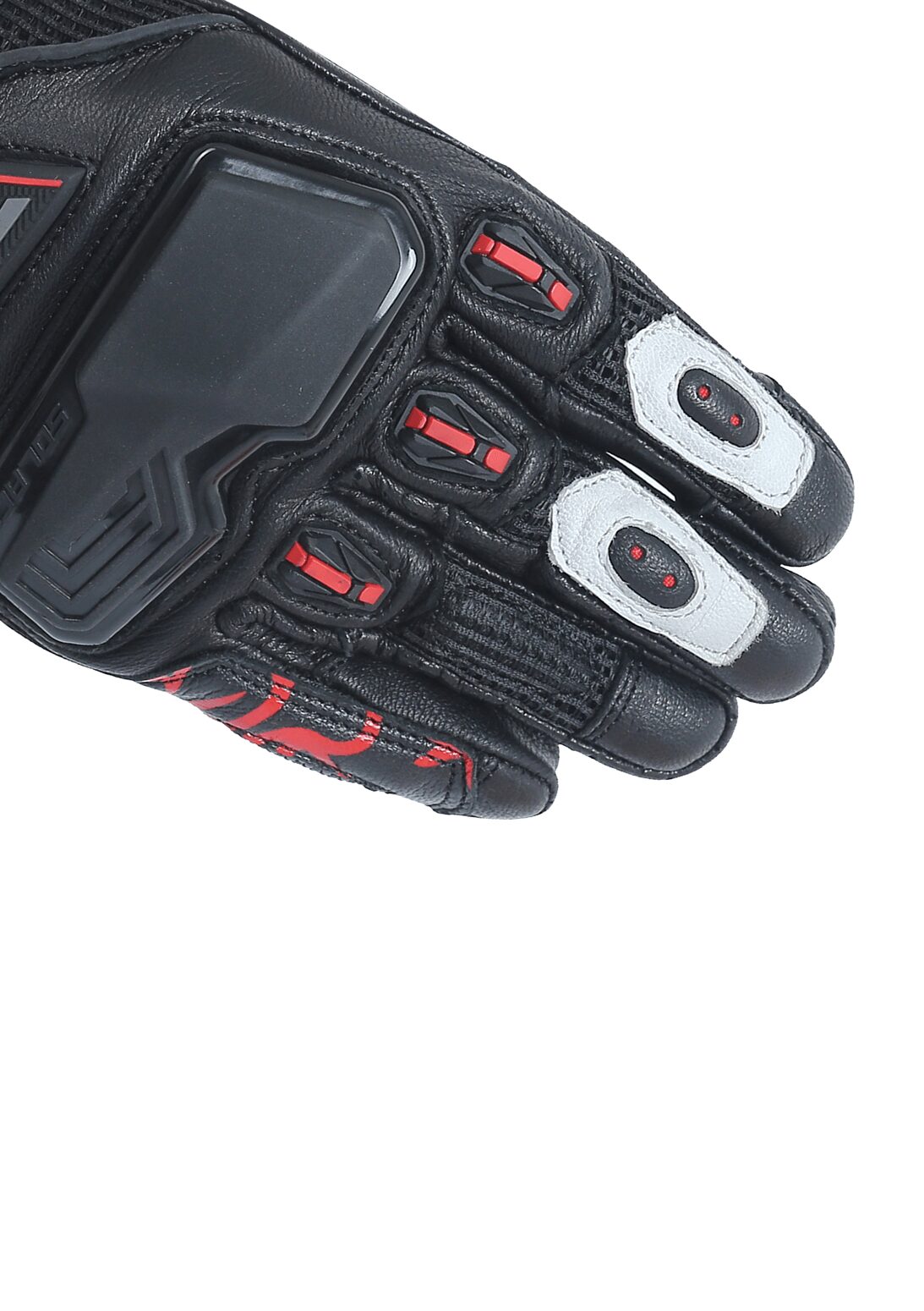 SOLACE Rover Long Gloves - Black Red