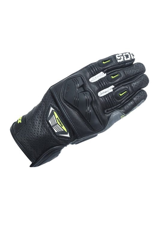 SOLACE Hobo Semi-Gauntlet Gloves - Black Neon