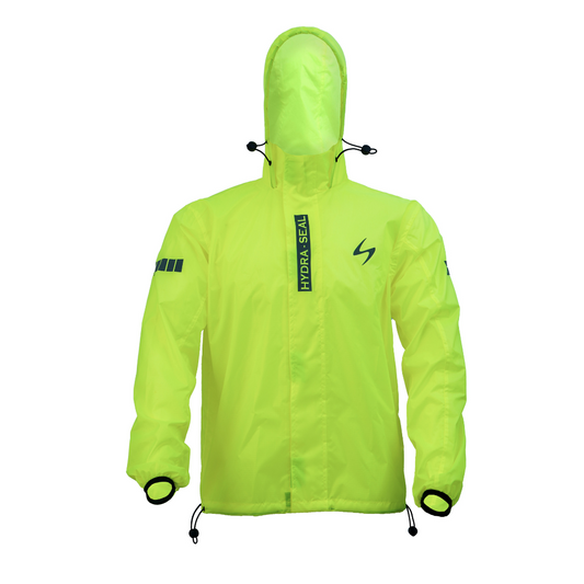 Scala Hydra-Seal Rain Jacket with Hoodie - Neon