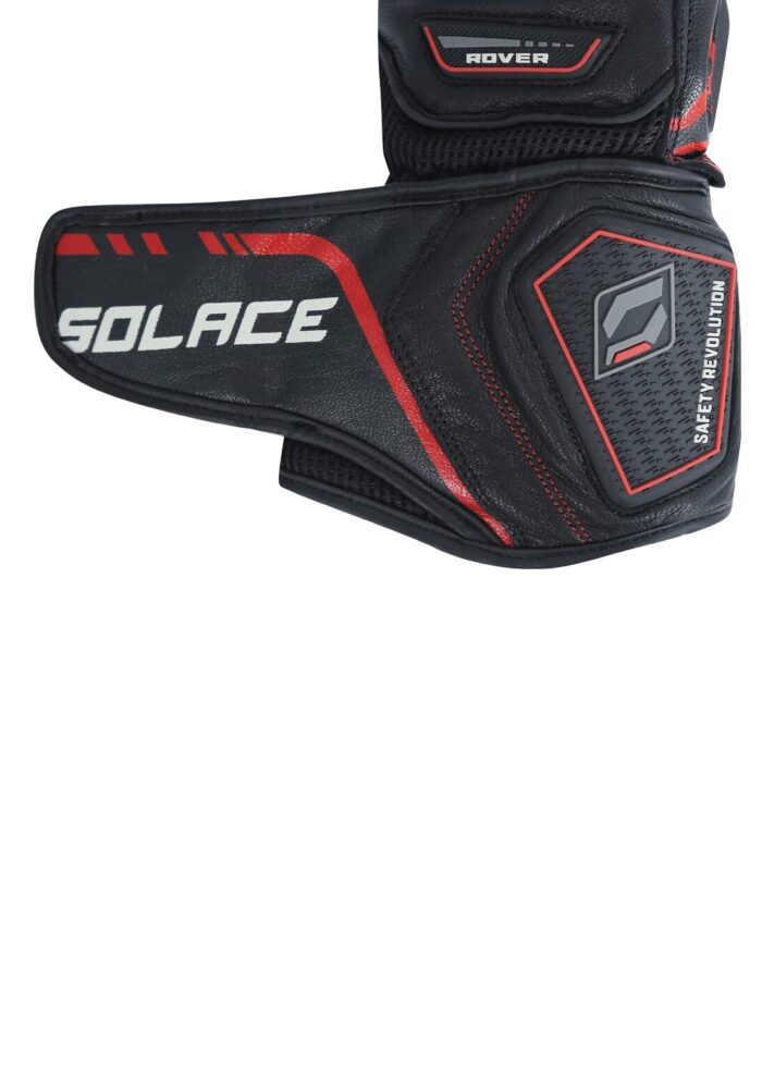 SOLACE Rover Long Gloves - Black Red