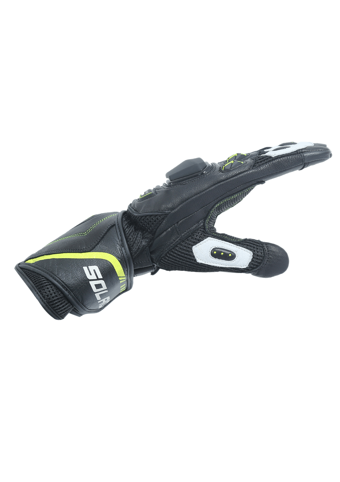 SOLACE Rover Long Gloves - Black Neon
