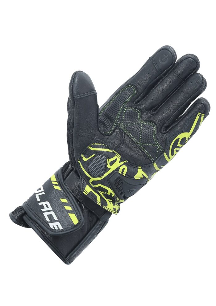 SOLACE Rover Long Gloves - Black Neon