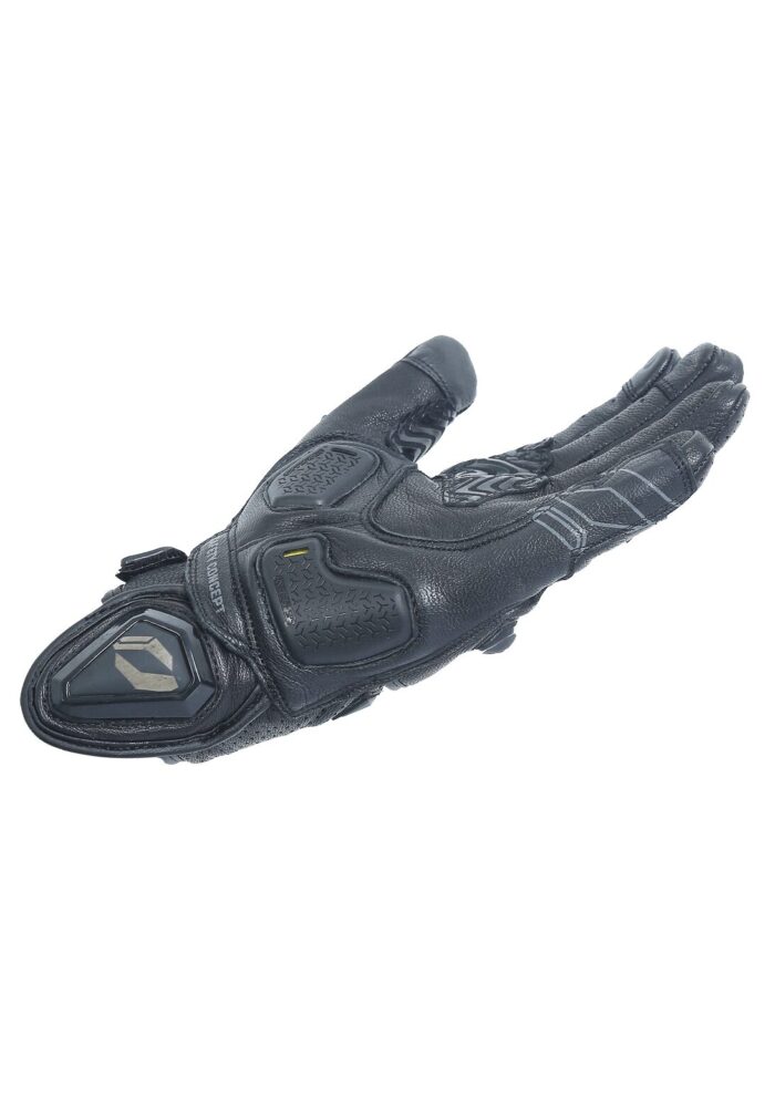 SOLACE Hobo Semi-Gauntlet Gloves - Black
