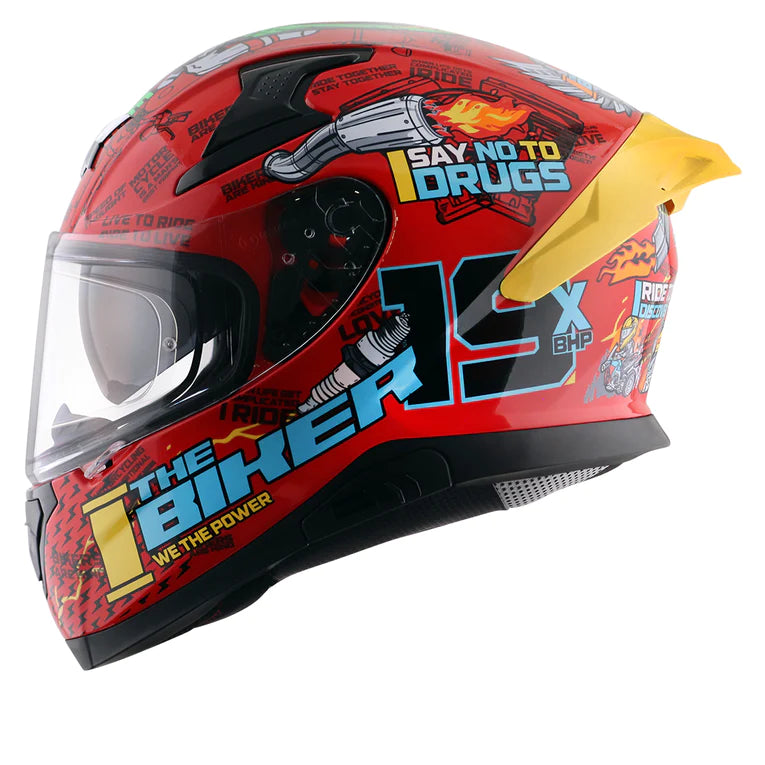 AXOR XBHP #THENINETEEN HELMET - BLUE RED