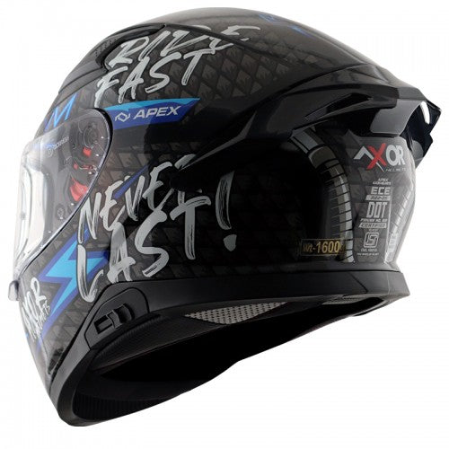 AXOR APEX RIDEFAST - Black Blue
