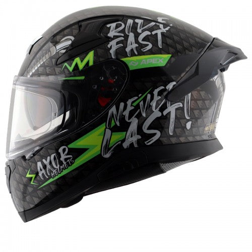 AXOR APEX RIDEFAST - Black Neon Yellow