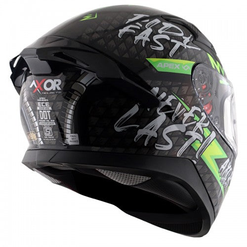 AXOR APEX RIDEFAST - Black Neon Yellow