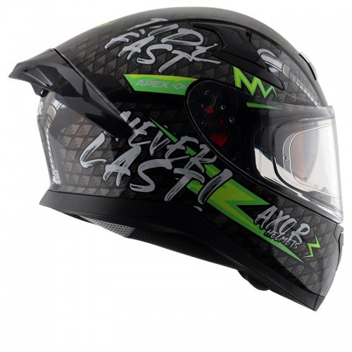 AXOR APEX RIDEFAST - Black Neon Yellow