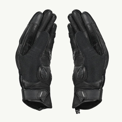 VIATERRA Holeshot Pro – Semi Gauntlet Hybrid Riding Gloves - Snow Camo