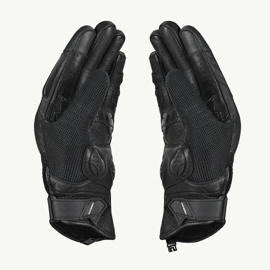 VIATERRA Holeshot Pro – Semi Gauntlet Hybrid Riding Gloves - Snow Camo