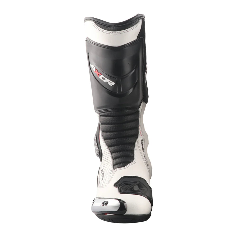 Axor Racer Tec Riding Boots - Black White Red