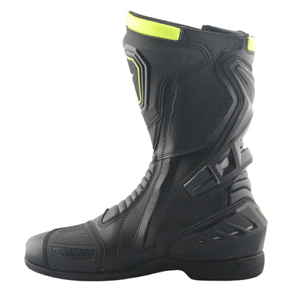 Axor Slipstream PRO Riding Boots - Black Neon Green