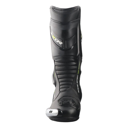 Axor Racer Tec Riding Boots - Black Neon Green
