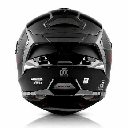 AXOR Brutale Kryptic Dual Spoiler Helmet - BLACK GREY