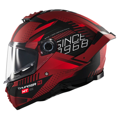 MT Thunder4 SV Luminence Helmet - D5 Gloss Red