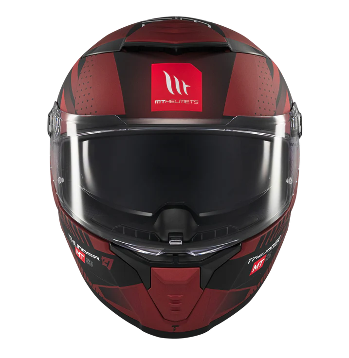 MT Thunder4 SV Luminence Helmet - D5 Gloss Red