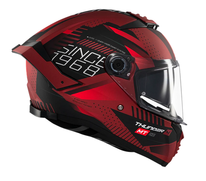 MT Thunder4 SV Luminence Helmet - D5 Gloss Red