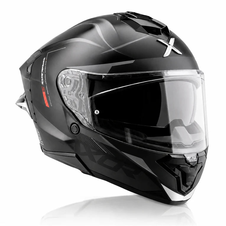 AXOR Brutale Kryptic Dual Spoiler Helmet - BLACK GREY